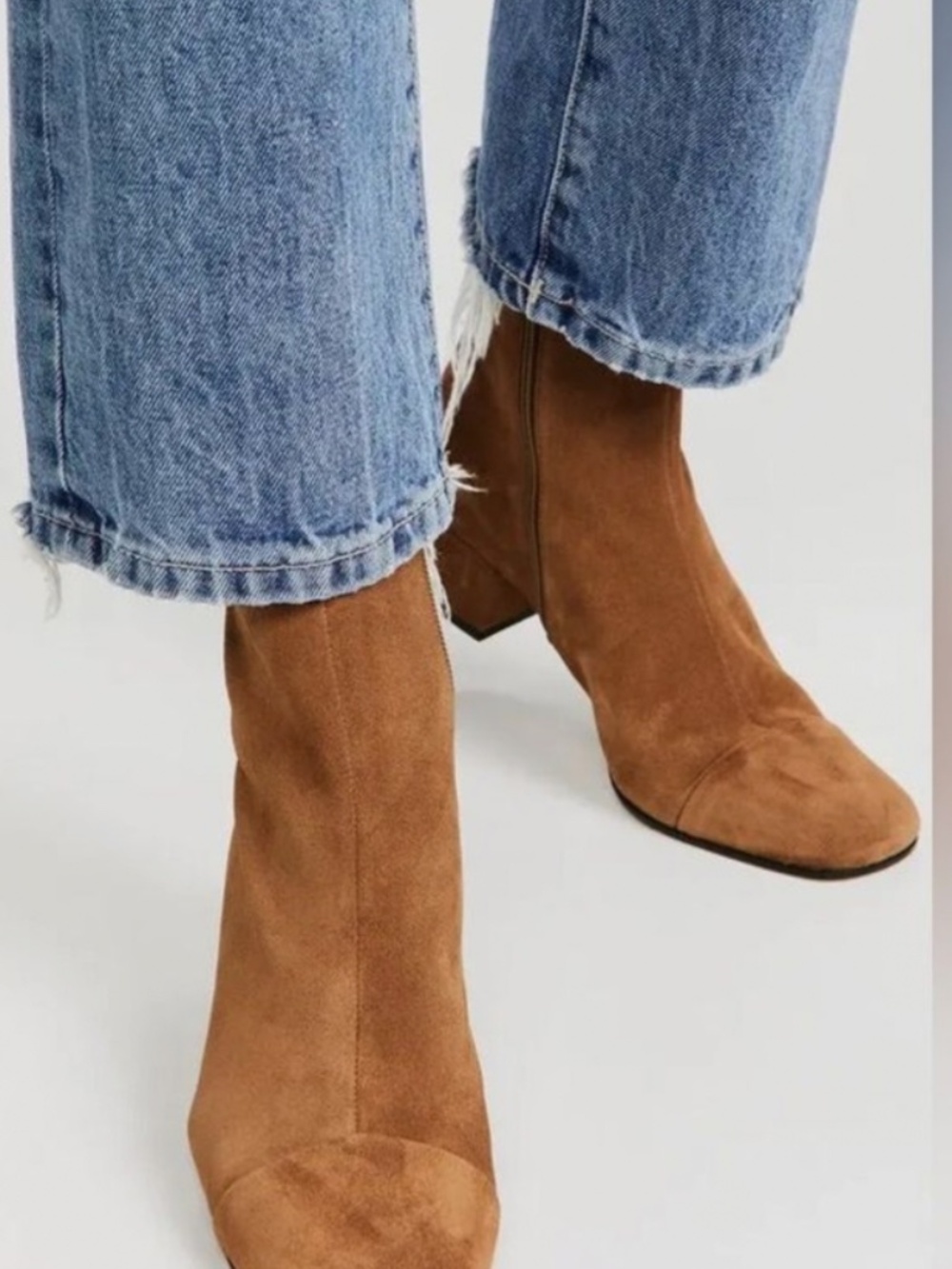 STAUD - BRAND NEW NEVER WORN Aimee Short Boot - Tan